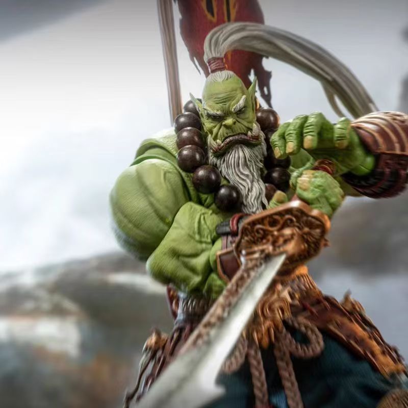 World of Warcraft Orc Blademaster 1/10 Scale Action Figure Model
