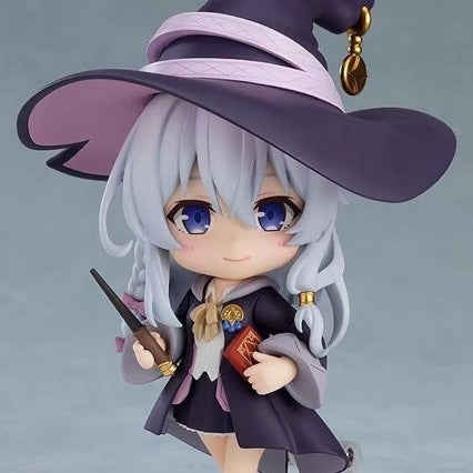 Anime Q Version Nendoroid 1878 Wandering Witch Elaina Interchangeable Face Figure Model