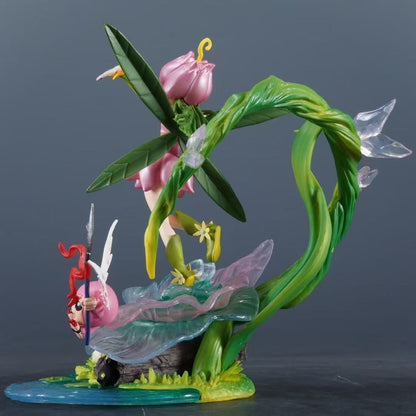 Blaziken GK Figure Lilymon Tanemon Flower Fairy Figure Anime Statue Model