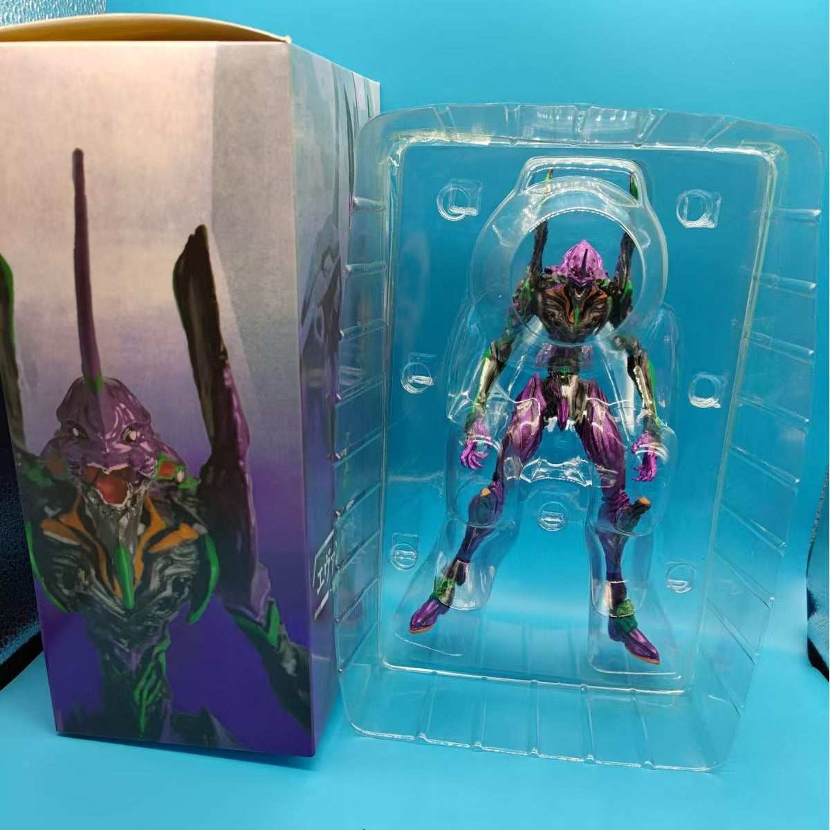 EVA Evangelion Berserk Proto Unit 01 Statue Model Boxed
