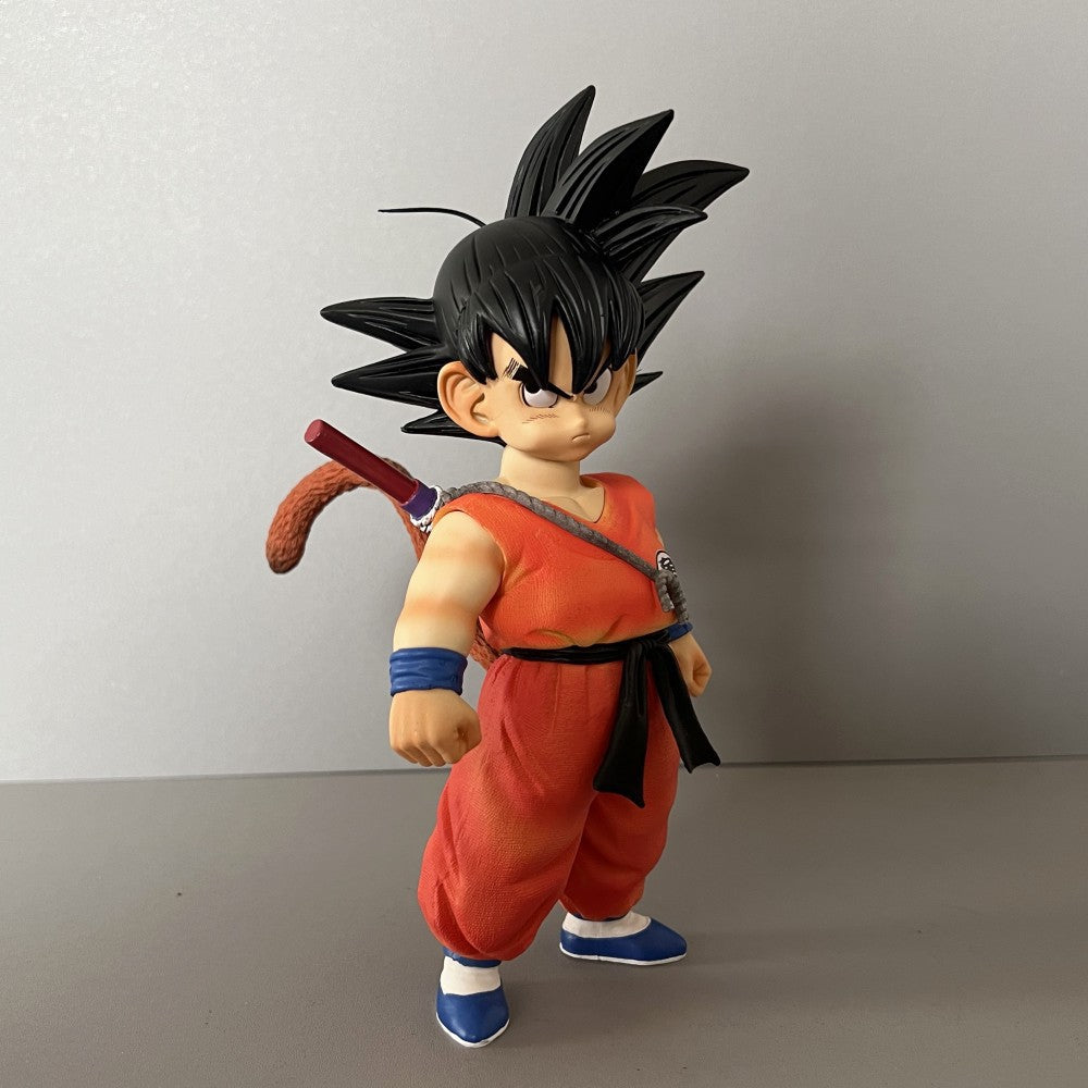 ZF Dragon Ball Standing Little Goku Figure Model Ornament Battle Gift