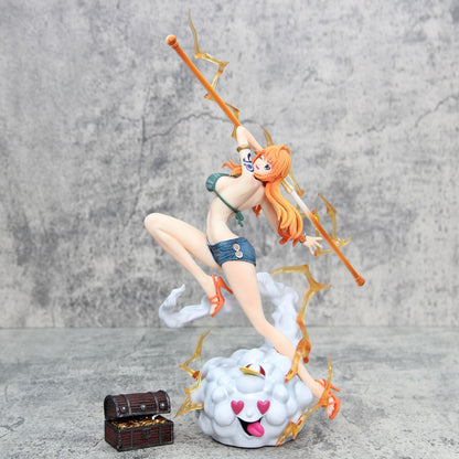 SH One Piece IU Popmax Resonance Nami Straw Hat Crew GK Figure Model Ornament