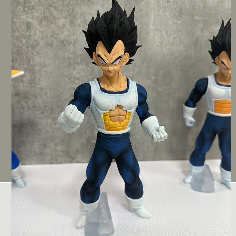 ZF Dragon Ball - White Hole Vegeta - Figure - Dragon Ball Anime Statue - Vegeta with Dragon Ball GK Gift