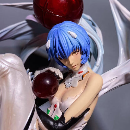 SH Shinseiki Evangelion Dual Head Goddess Angel Ayanami Rei Figure Anime Girl Ornament