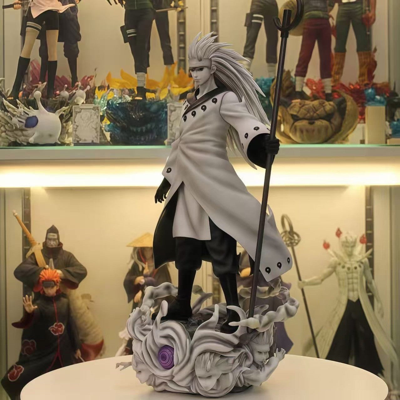 Great Wave Gate God Six Paths Madara Hinata Naruto Model Anime GK Ornament Gift Statue Figure