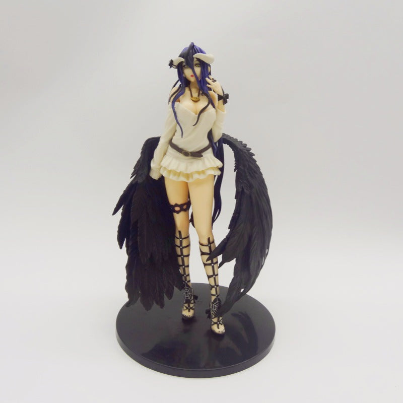 LL Albedo Overlord Anime Girl Casual Clothes Model Standing Box