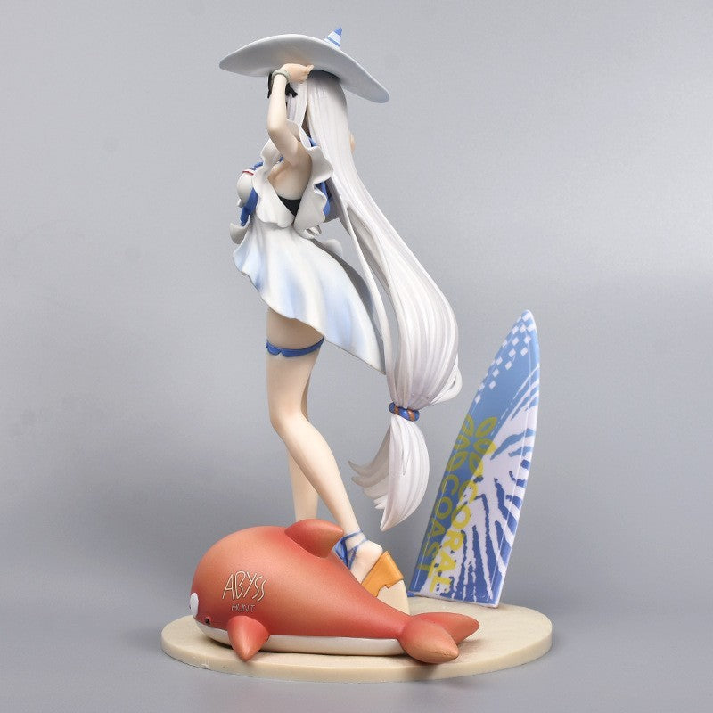 Bee Anime Game Character Girl Figure Model Statue