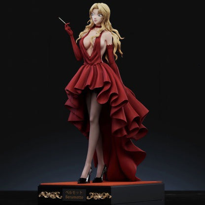 YYDS Dress Vermouth Limited Detective Conan GK Model Figure Statue