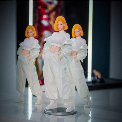 HH Statue Dragon Ball Android 18 Realistic Statue Desktop Decor