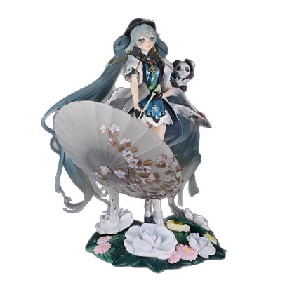 Panda Hatsune Miku Princess Future Bishoujo Anime Trend Desktop Birthday Gift GK Figure Statue