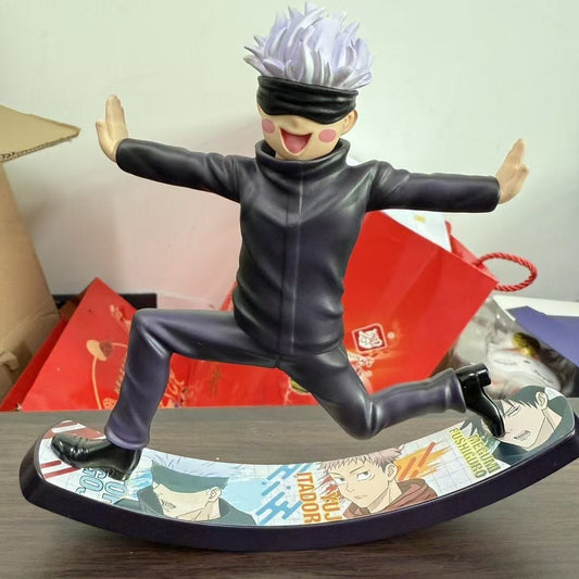 Jujutsu Kaisen Figure Anime Blindfold Style Scene Prize Sorcerer Gojo Satoru Figure Ornament