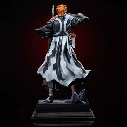 Bleach Ichigo Kurosaki Bankai Figure Statue GK Anime Collectible Gift