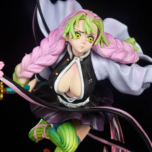 Demon Slayer GK Kyojuro Rengoku Koi Koi Kanroji Mitsuri Scene Statue Figure Model