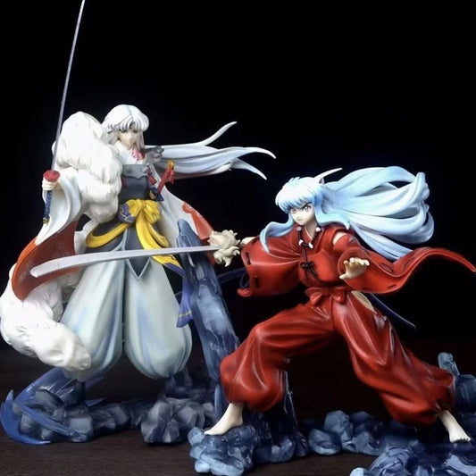 Inuyasha HM Big Sword Sesshomaru Battle Version Statue Figure Model