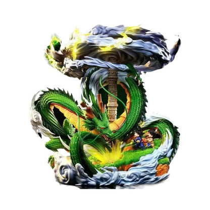 Dragon Ball Shenron & Kid Goku on Karin Tower Figure, Premium Version