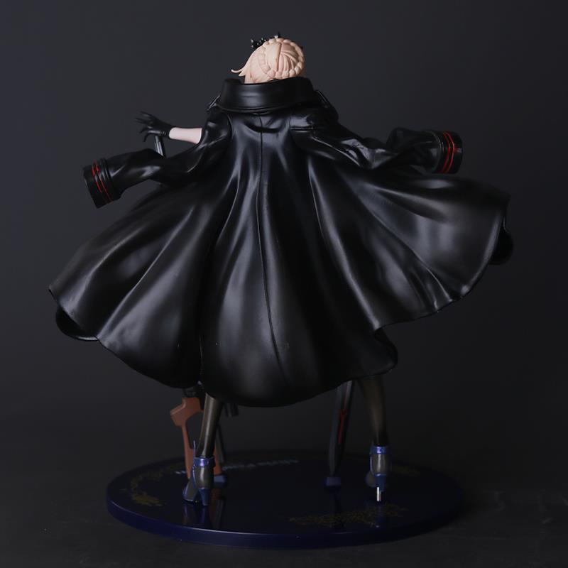 Fate Saber Alter Reverse Body Figure FATE Black Saber Holding Spear FGO Anime Ornament