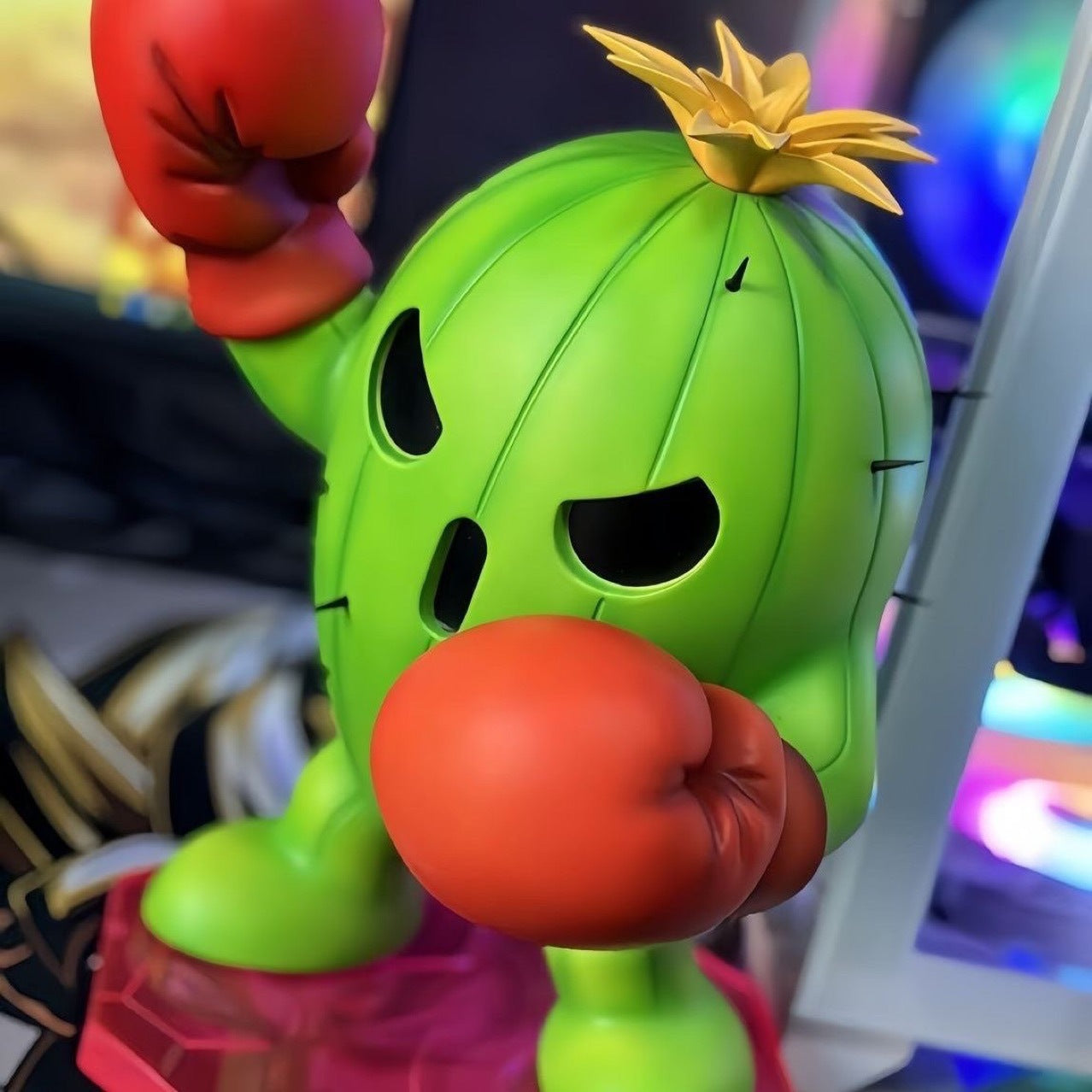 Digimon Cactus Spray Anime Desktop GK Model Figure Ornament Gift