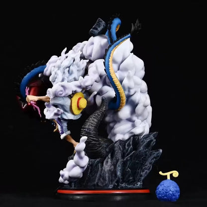 One Piece GK Tianhui Onigashima Arc Gear 5 Nika Luffy Light-Up Statue Model Boxed Figure