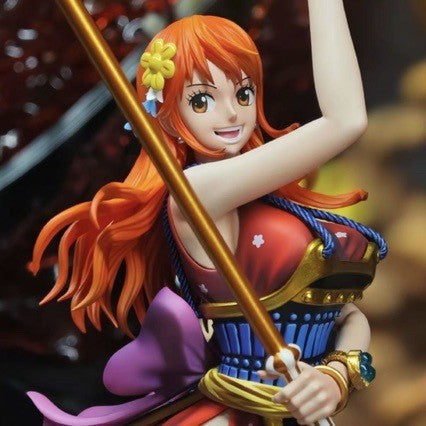 LX Ghost Island Swordsman Nami One Piece Resonance GK Figure Desktop Model