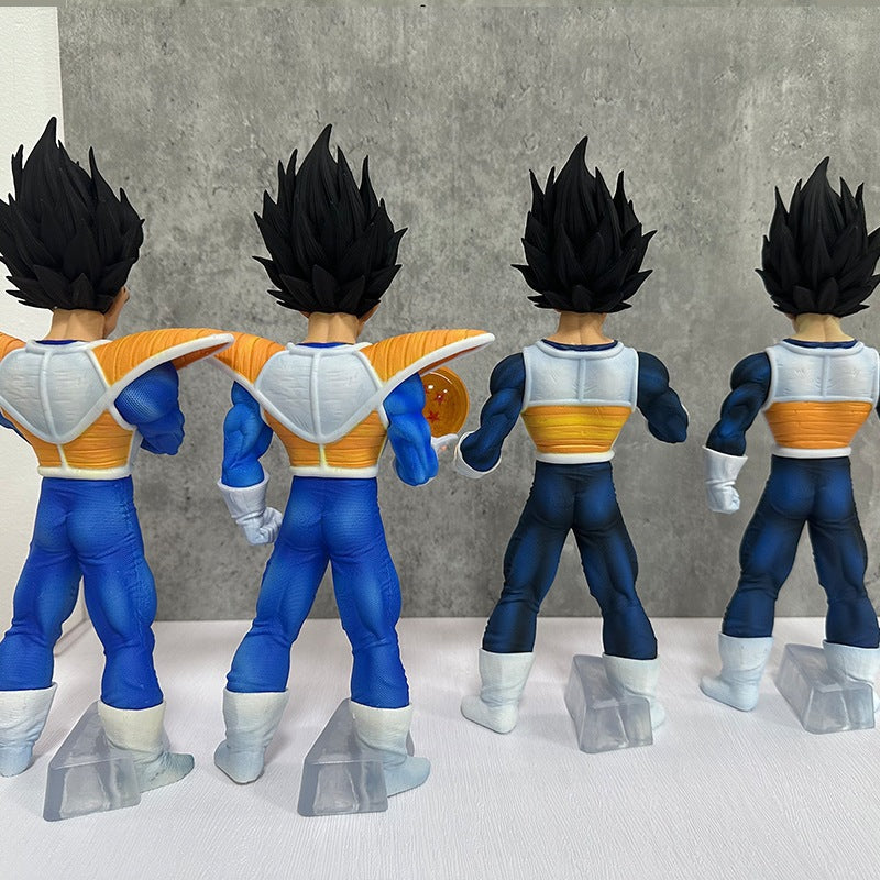 ZF Dragon Ball - White Hole Vegeta - Figure - Dragon Ball Anime Statue - Vegeta with Dragon Ball GK Gift