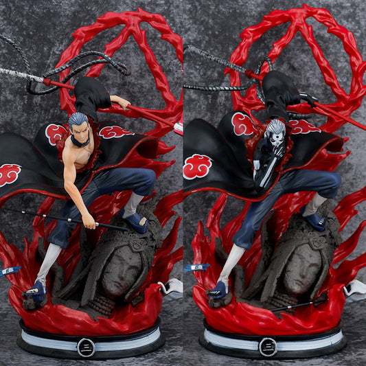 Naruto Akatsuki CS Hidan Figure Model AB Version Evil God Hidan Large Statue Ornament