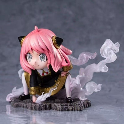 Spy x Family Anya Cosplay Luffy Gear Second Luffy Figure Anime Desktop Ornament