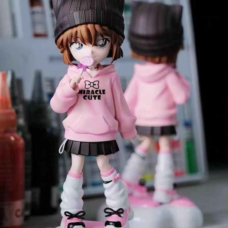 G Cat Ear Haibara Ai Full Painted Gift Version Anime GK Figure Statue Model