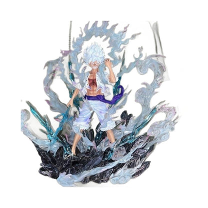 JT Statue Brother One Piece Buster Nika Sun God Lightning Form Model Anime Figure Statue