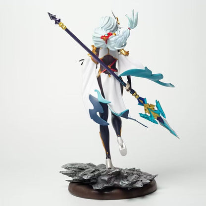 Game Related GK Shenhe Solitary Recluse Cryo Support Figure Model