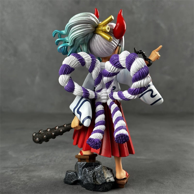 JT One Piece Childhood Yamato Anime Desktop Figure