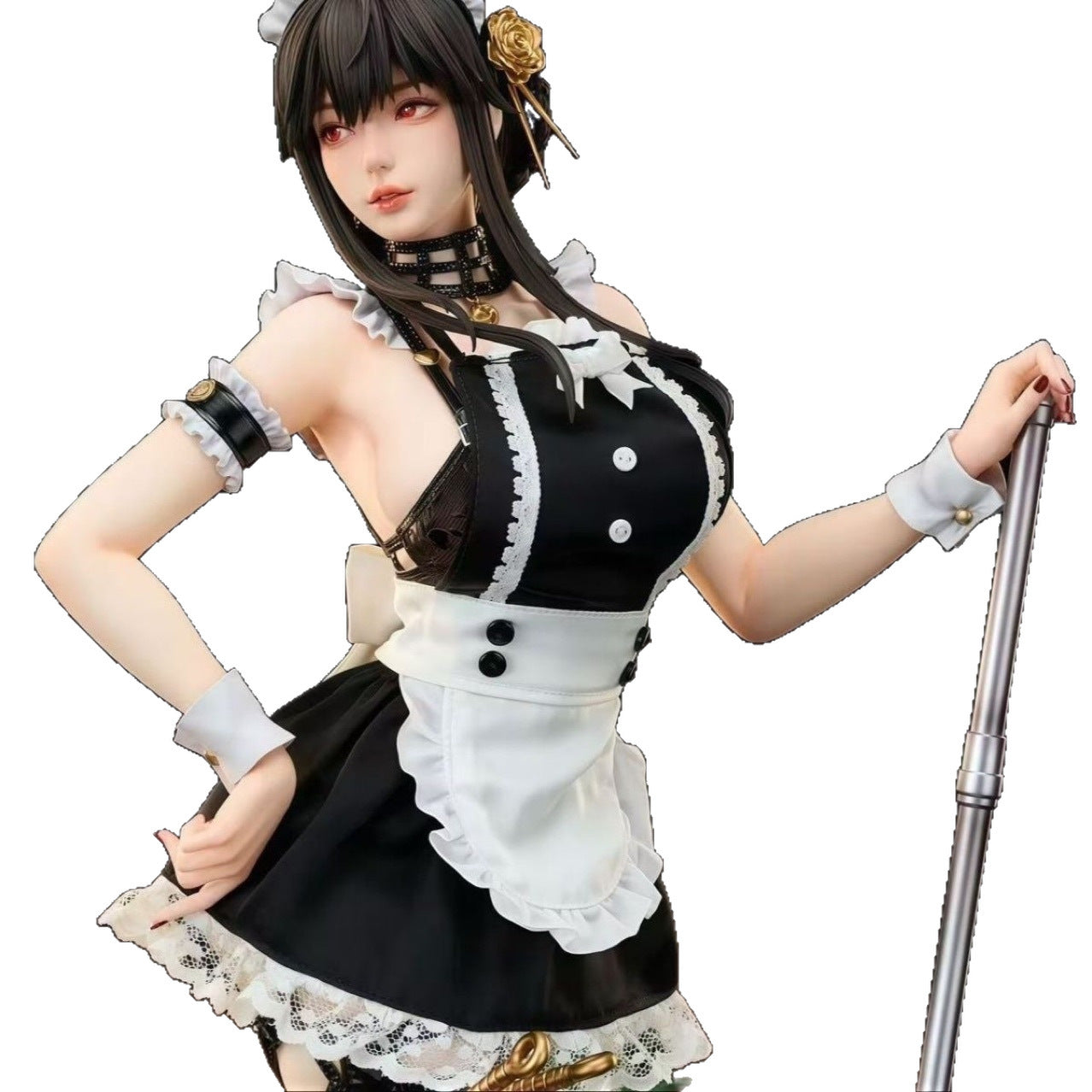 Spy x Family Yor Forger Maid Battle Outfit GK Figure Model Desktop Ornament