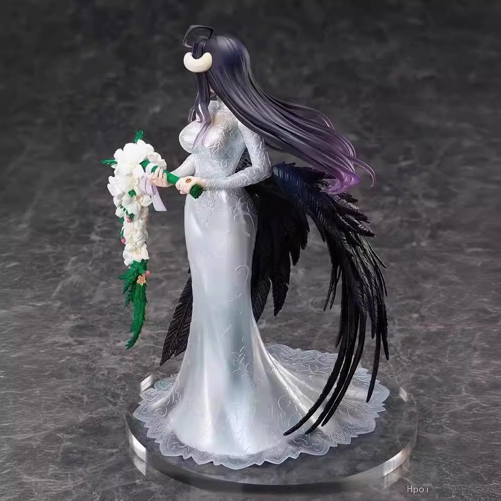 LL Overlord Anime Girl Wedding Dress Albedo Standing