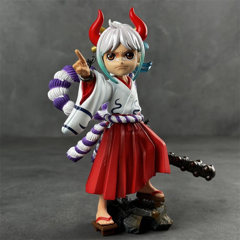 JT One Piece Childhood Yamato Anime Desktop Figure