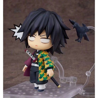 Q Version Clay Demon Slayer 1408 Giyu Tomioka Face Change Figure