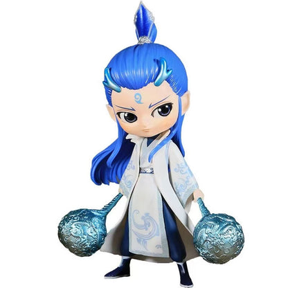 New Movie Nezha: The Devil's Birth Nezha Figure Ornament Model Doll Ao Bing Gift