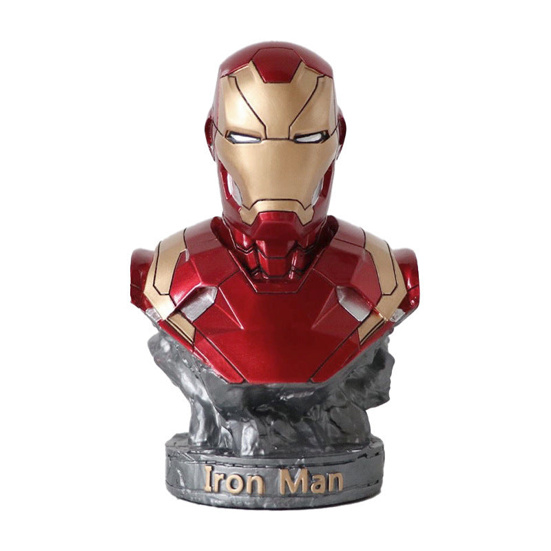 Marvel Iron Man Bust Original Color Bust Series Resin Statue GK Figure