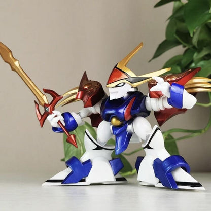 Demon God Hero Legend Seven Soul Dragon God Maru, God Dragon Fighter Dragon Strike Blue Battle Tiger Maru, Holy Dragon Phantom Dragon Maru Model