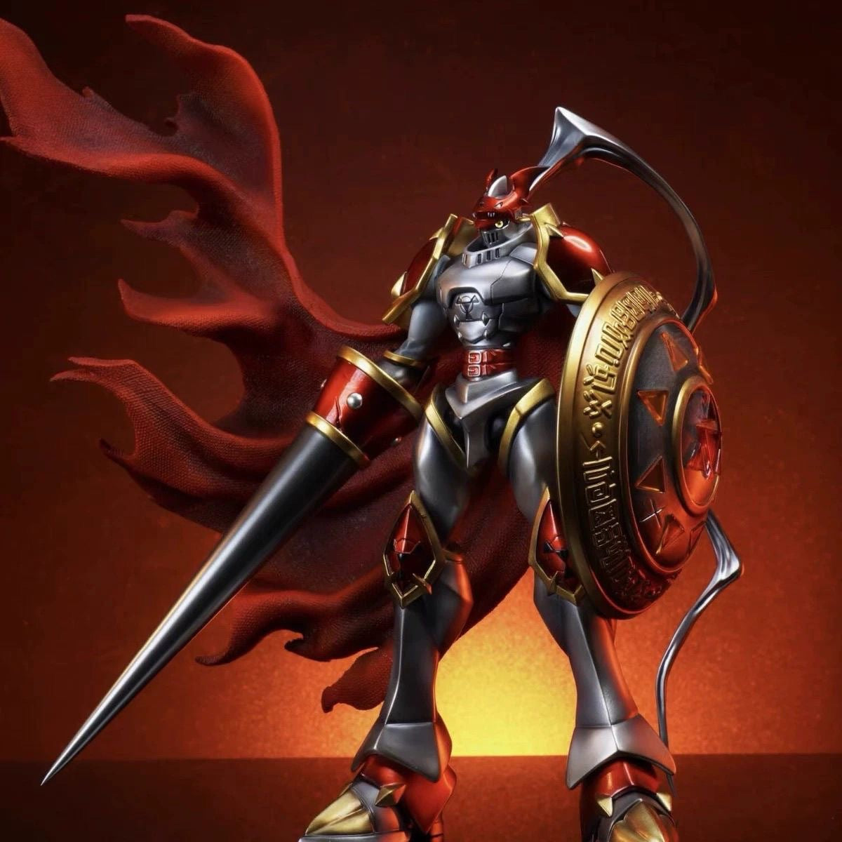 New Arrival Digimon Gallantmon Figure Royal Knight Duke Figure Ornament