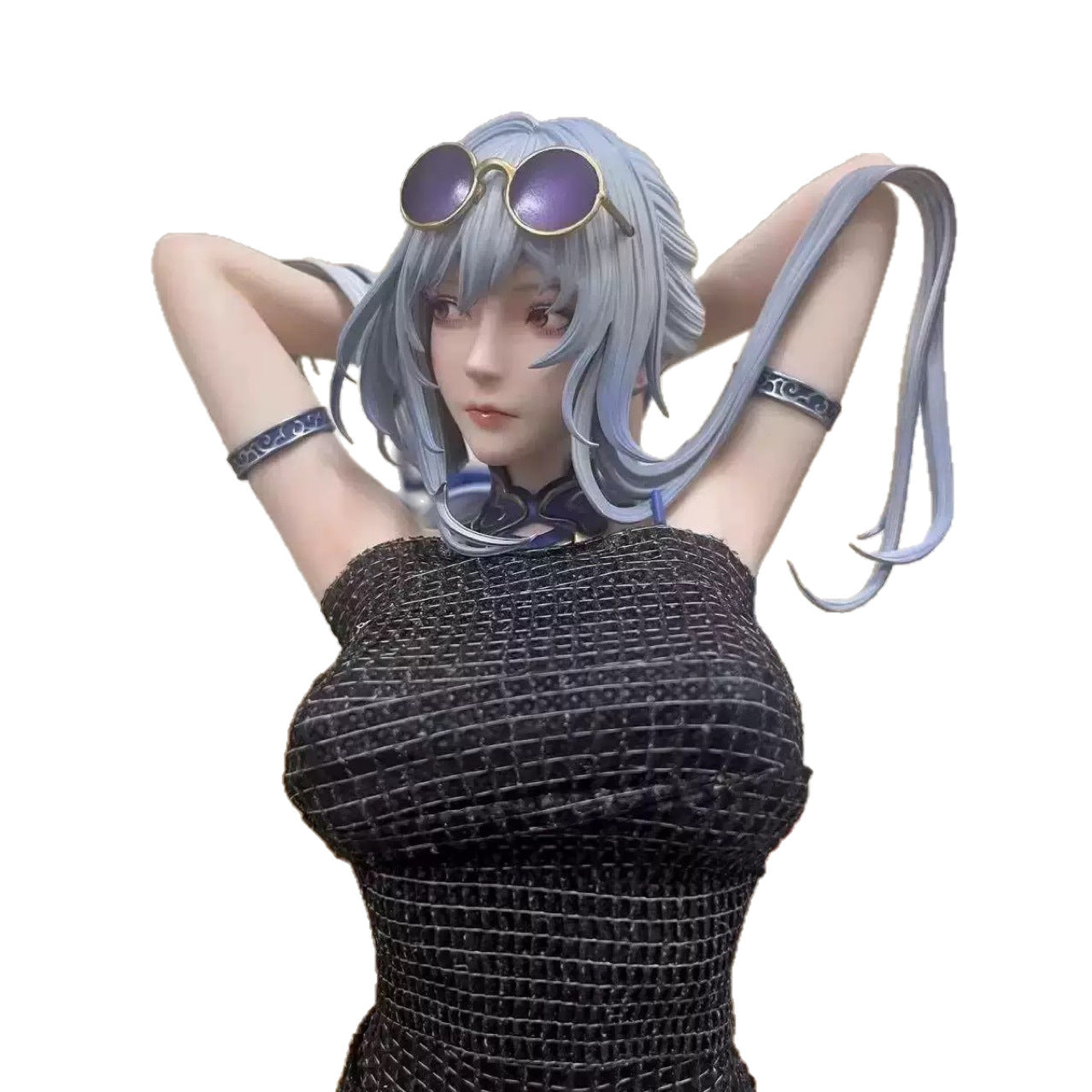 New 1/4 Swimsuit Jingliu Figure 2D Anime Girl Model Desktop Decoration