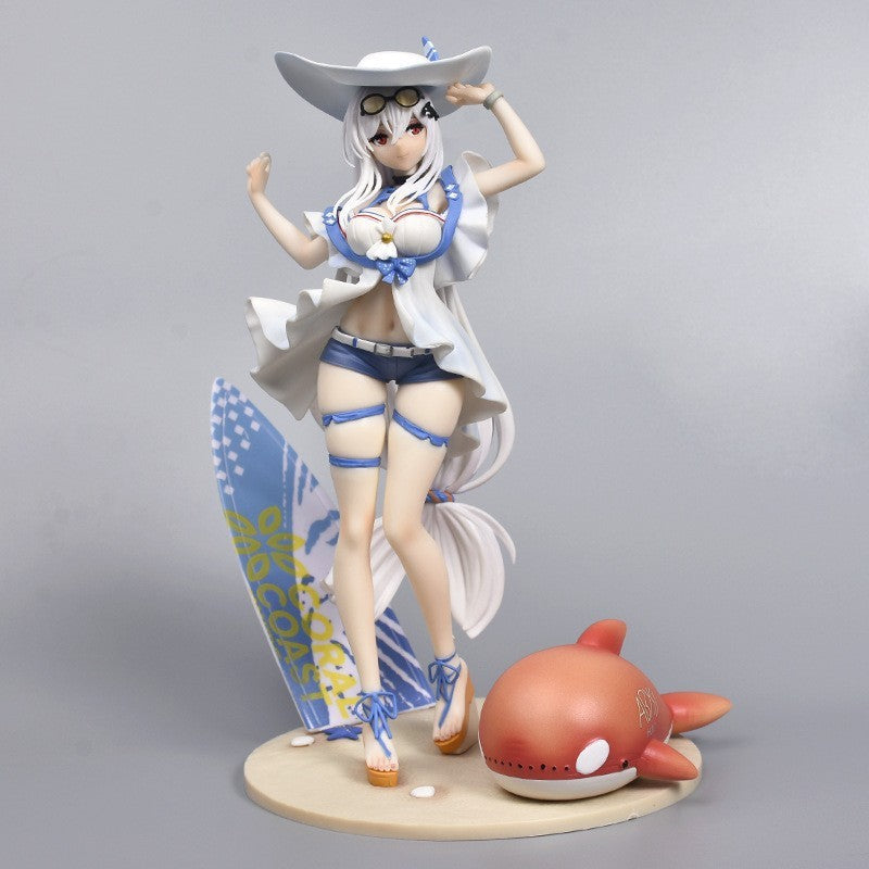 Bee Anime Game Character Girl Figure Model Statue