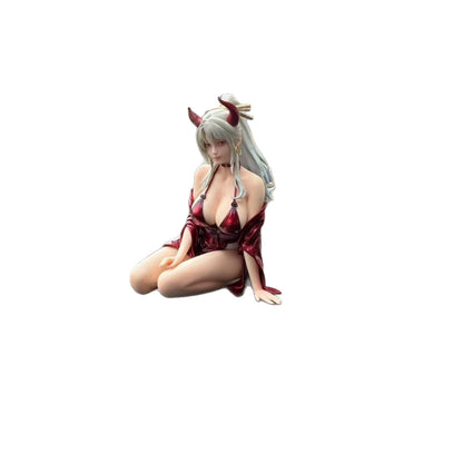 One Piece Series Kimono Kneeling Yamato Figure Anime GK Statue Model