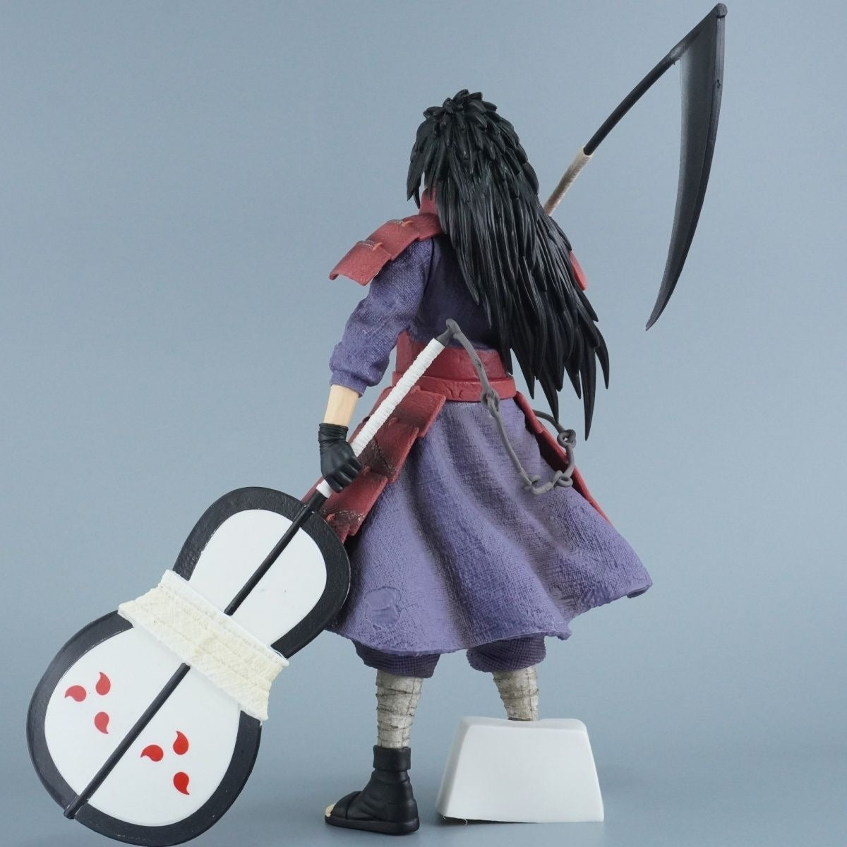 Anime Figure Wholesale Naruto Jian Ke Hashirama Senju Madara Uchiha Double Head Sculpture Standing Model