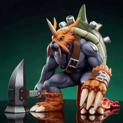 [SSS+ Premium] Zudomon Digimon Anime Figure Battle Greymon Adventure Toy