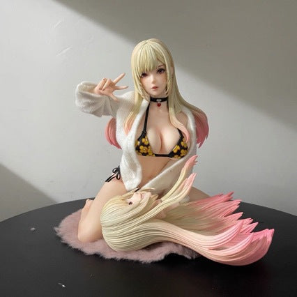 EDS Swimsuit Marin Kitagawa Figure Anime Model Desktop GPU Car Decoration Gift