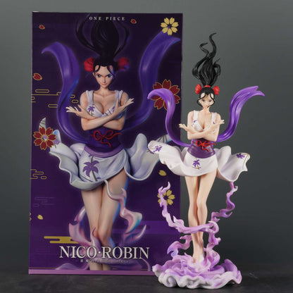 ZF One Piece Anime Figure Nico Robin Six-Winged Angel Descends GK Figure Model