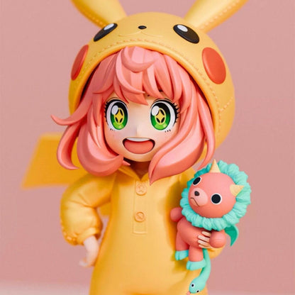Spy x Family Anya Cosplay Pikachu Figure 2D Bishoujo Desktop Ornament Gift Model