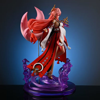 Genshin Impact Yae Miko Figure, Fox Form, Shrine, GK Model