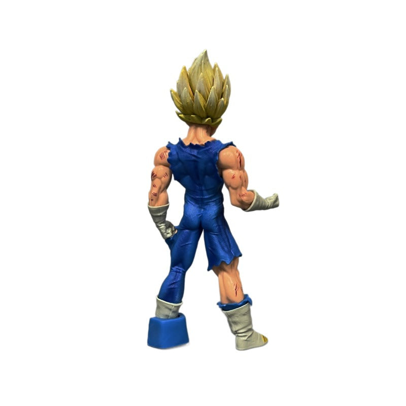 Dragon Ball Majin Vegeta Goku Buu Esports Room Figure Statue Anime Peripheral Model