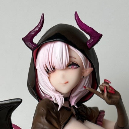 GK Succubus Sister Tina Premium Version Squatting Pose Anime Figure