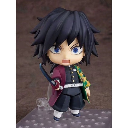 Q Version Clay Demon Slayer 1408 Giyu Tomioka Face Change Figure